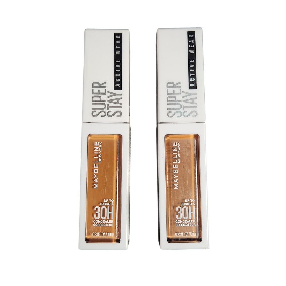 Maybelline Super Stay Active Wear 30H Concealer Shade 57 Lot of 2 0.33oz Each